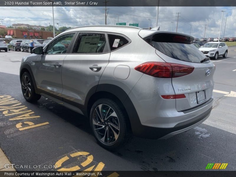 Stellar Silver / Gray 2020 Hyundai Tucson Sport AWD