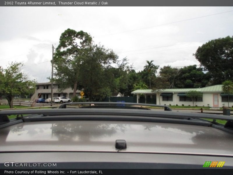 Thunder Cloud Metallic / Oak 2002 Toyota 4Runner Limited