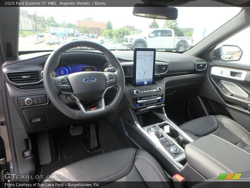  2020 Explorer ST 4WD Ebony Interior