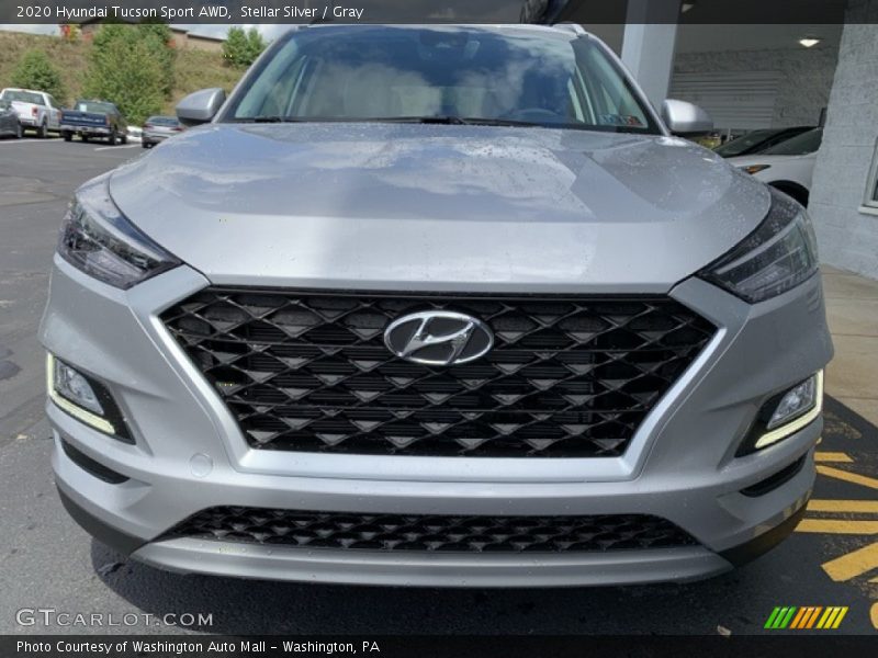 Stellar Silver / Gray 2020 Hyundai Tucson Sport AWD