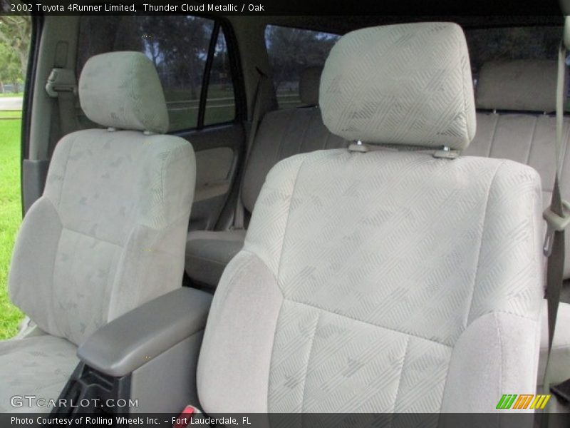Thunder Cloud Metallic / Oak 2002 Toyota 4Runner Limited