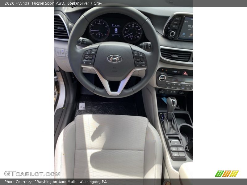 Stellar Silver / Gray 2020 Hyundai Tucson Sport AWD