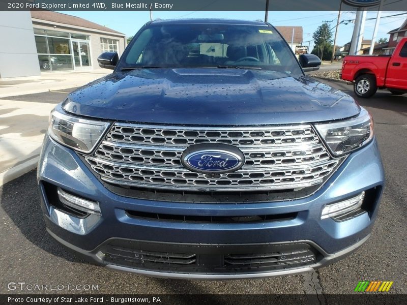 Blue Metallic / Ebony 2020 Ford Explorer Limited 4WD