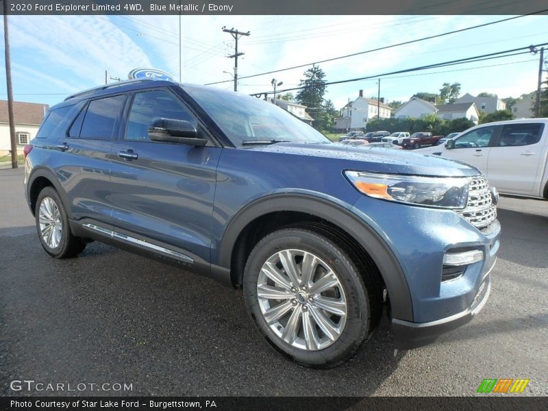 Front 3/4 View of 2020 Explorer Limited 4WD