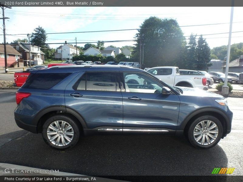 Blue Metallic / Ebony 2020 Ford Explorer Limited 4WD
