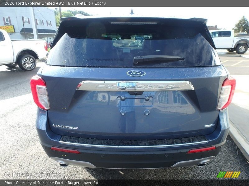 Blue Metallic / Ebony 2020 Ford Explorer Limited 4WD