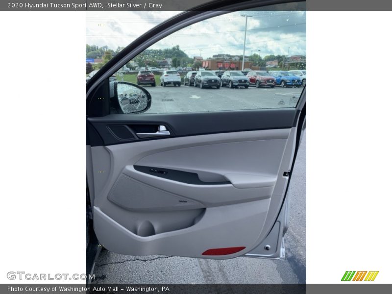 Stellar Silver / Gray 2020 Hyundai Tucson Sport AWD