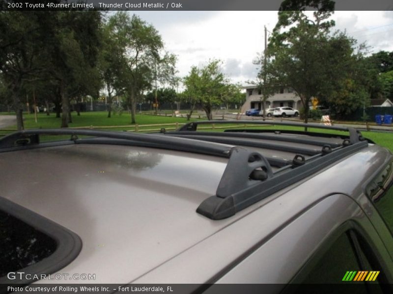 Thunder Cloud Metallic / Oak 2002 Toyota 4Runner Limited