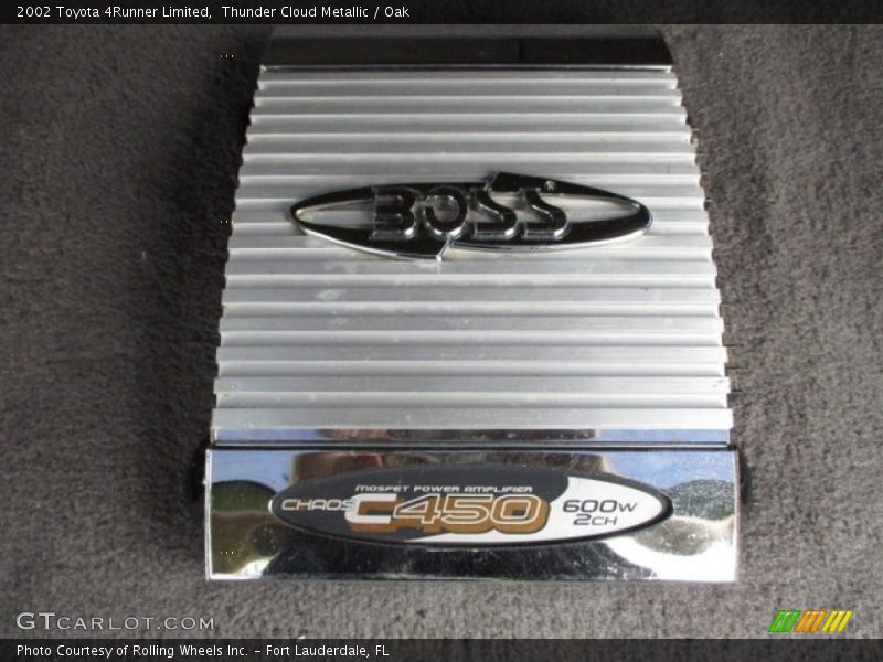 Thunder Cloud Metallic / Oak 2002 Toyota 4Runner Limited