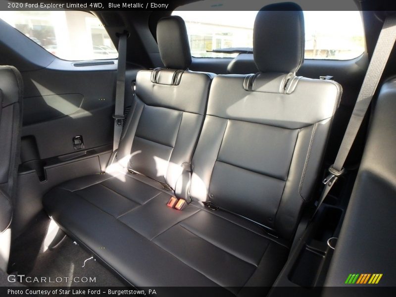 Rear Seat of 2020 Explorer Limited 4WD