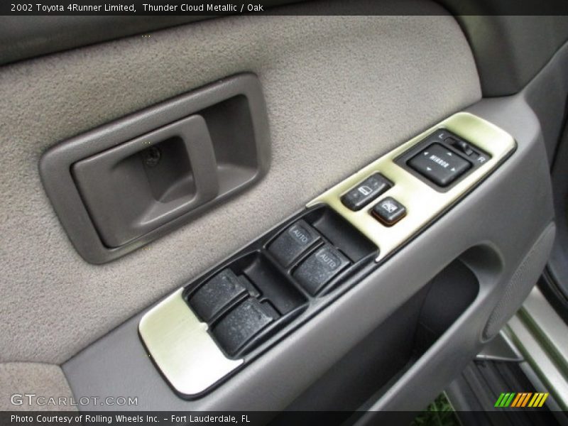 Thunder Cloud Metallic / Oak 2002 Toyota 4Runner Limited