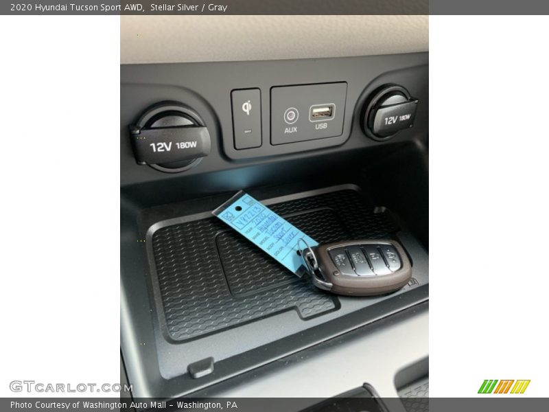 Stellar Silver / Gray 2020 Hyundai Tucson Sport AWD