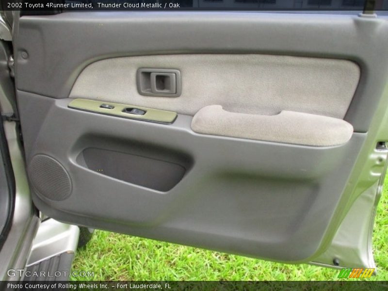 Thunder Cloud Metallic / Oak 2002 Toyota 4Runner Limited
