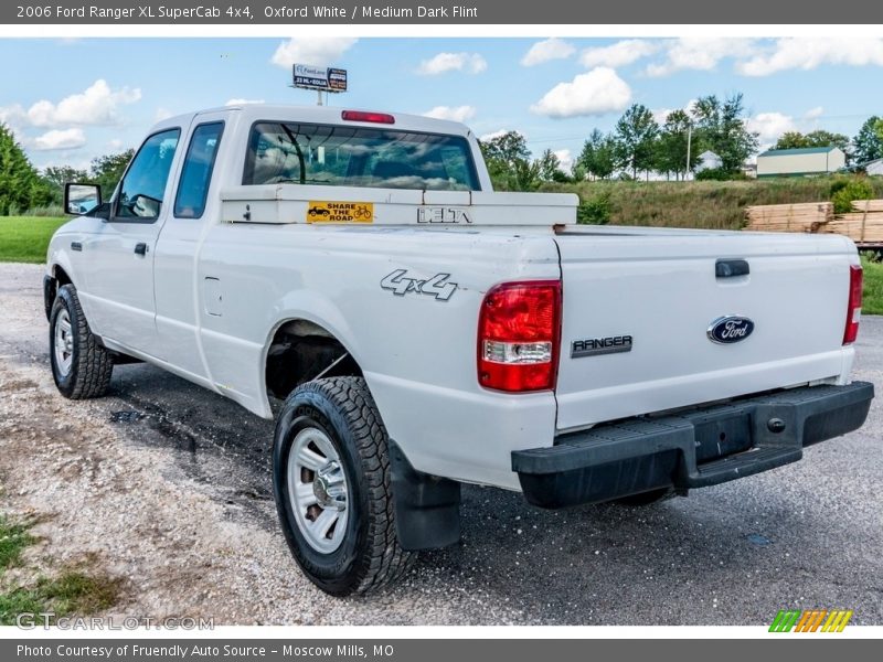 Oxford White / Medium Dark Flint 2006 Ford Ranger XL SuperCab 4x4
