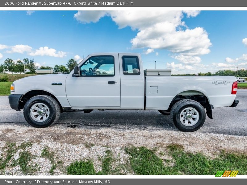 Oxford White / Medium Dark Flint 2006 Ford Ranger XL SuperCab 4x4