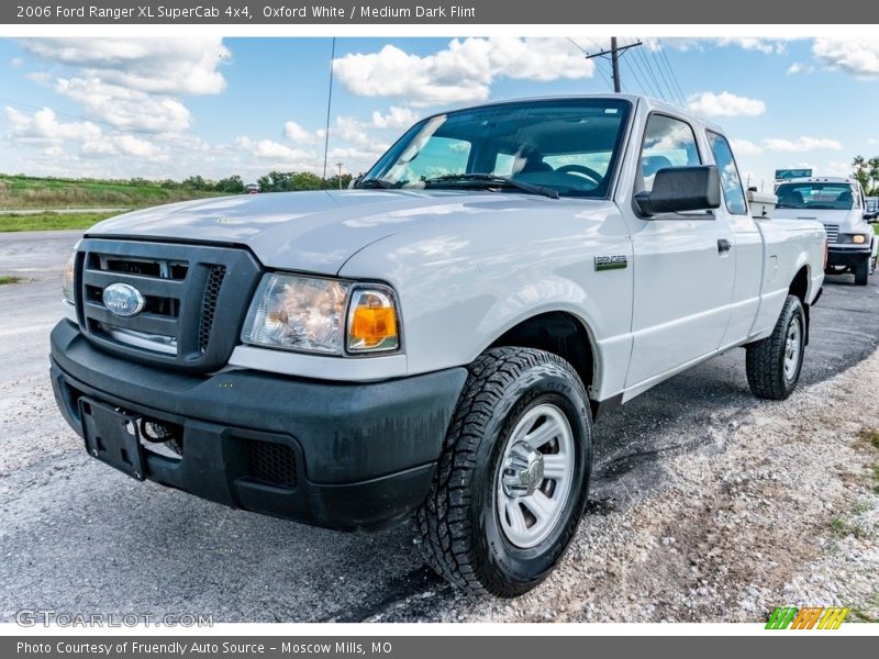 Oxford White / Medium Dark Flint 2006 Ford Ranger XL SuperCab 4x4