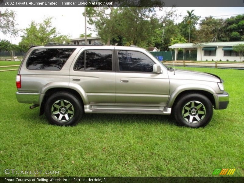 Thunder Cloud Metallic / Oak 2002 Toyota 4Runner Limited