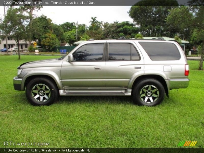 Thunder Cloud Metallic / Oak 2002 Toyota 4Runner Limited