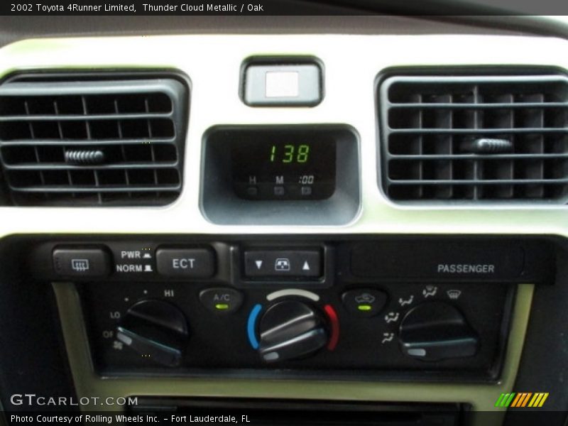 Thunder Cloud Metallic / Oak 2002 Toyota 4Runner Limited