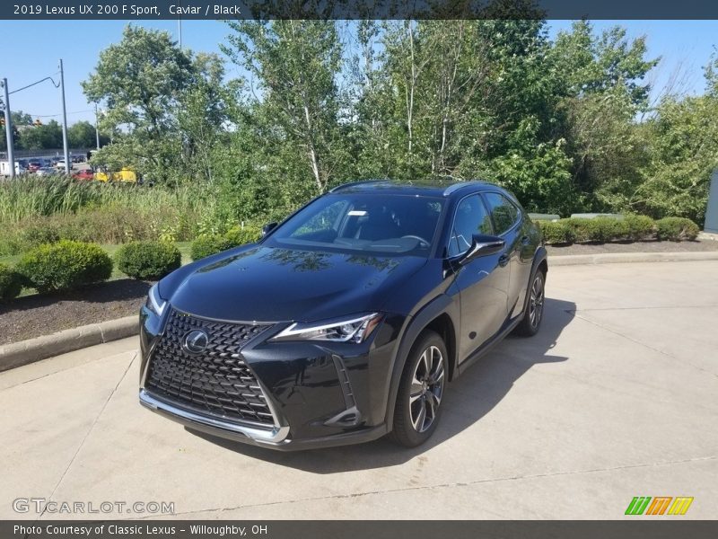 Caviar / Black 2019 Lexus UX 200 F Sport