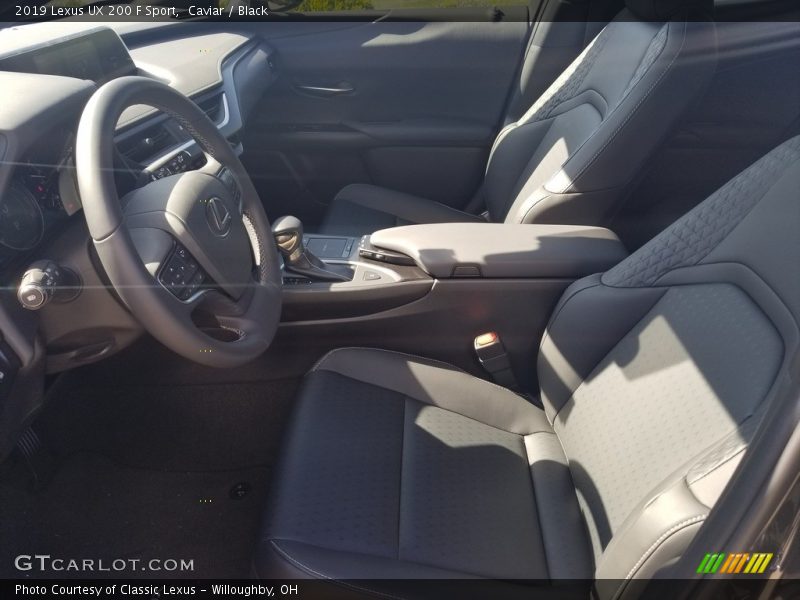 Caviar / Black 2019 Lexus UX 200 F Sport
