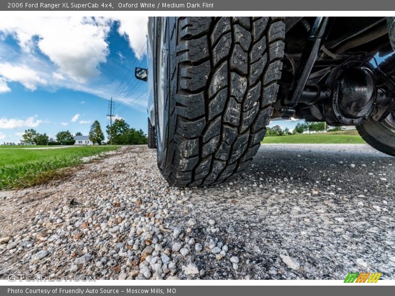 Oxford White / Medium Dark Flint 2006 Ford Ranger XL SuperCab 4x4
