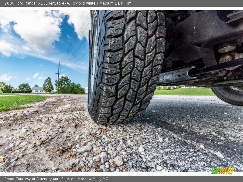 Oxford White / Medium Dark Flint 2006 Ford Ranger XL SuperCab 4x4