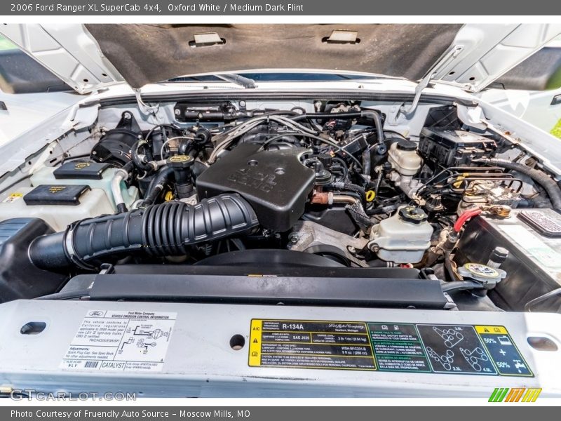 Oxford White / Medium Dark Flint 2006 Ford Ranger XL SuperCab 4x4