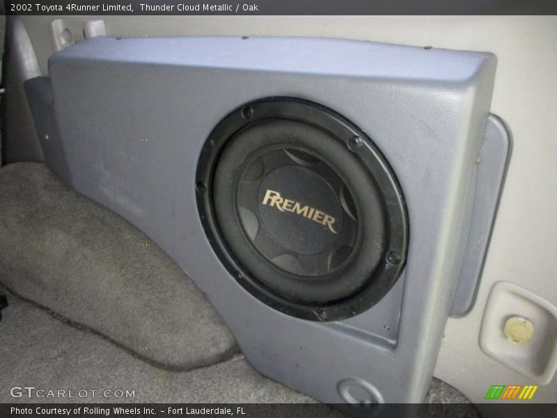 Thunder Cloud Metallic / Oak 2002 Toyota 4Runner Limited