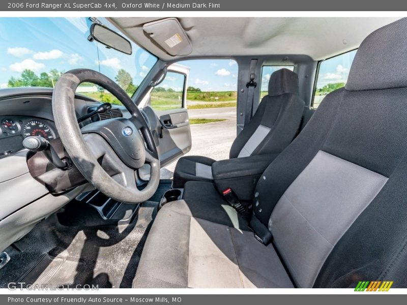 Oxford White / Medium Dark Flint 2006 Ford Ranger XL SuperCab 4x4