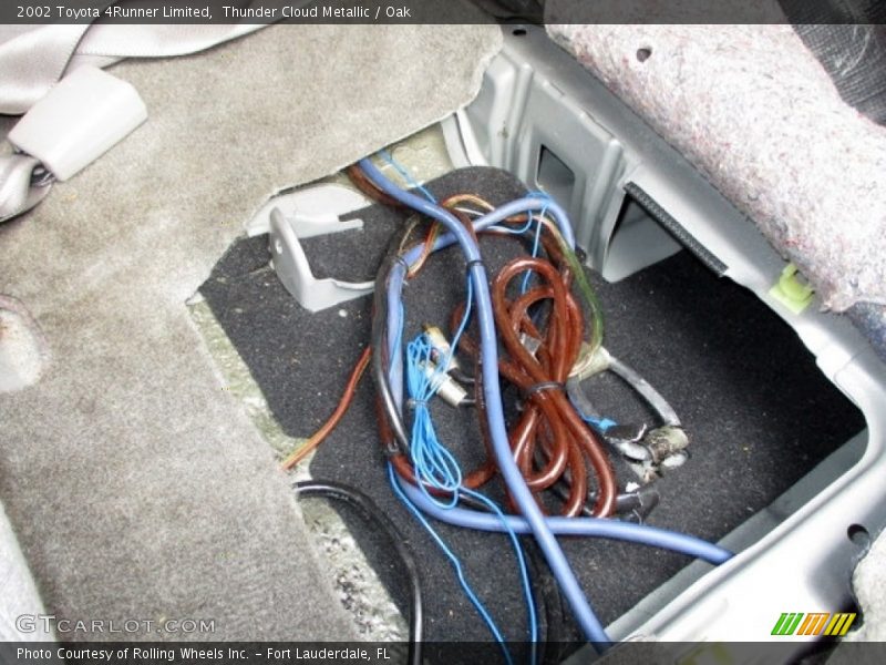 Thunder Cloud Metallic / Oak 2002 Toyota 4Runner Limited