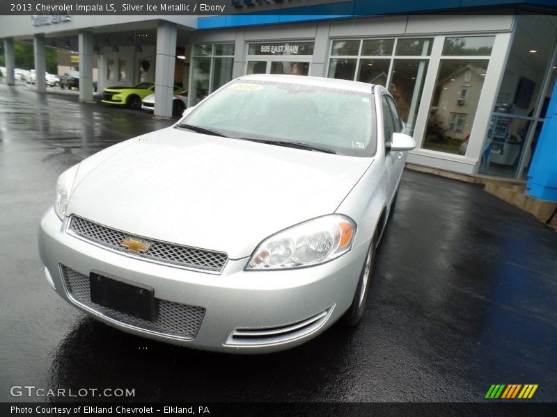 Silver Ice Metallic / Ebony 2013 Chevrolet Impala LS