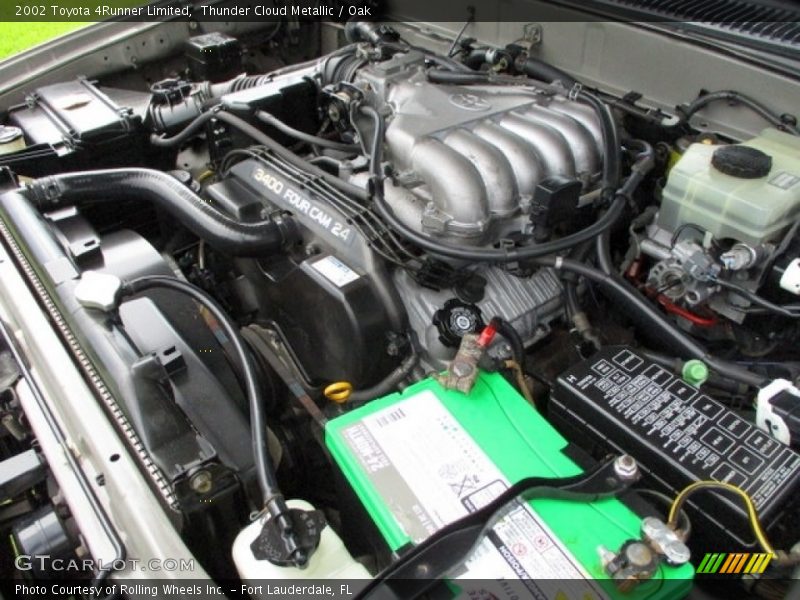 Thunder Cloud Metallic / Oak 2002 Toyota 4Runner Limited