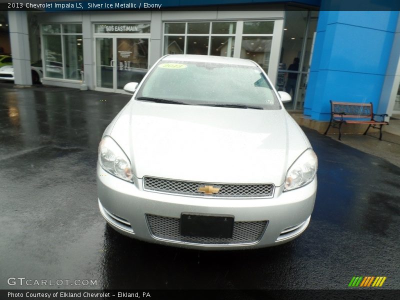 Silver Ice Metallic / Ebony 2013 Chevrolet Impala LS