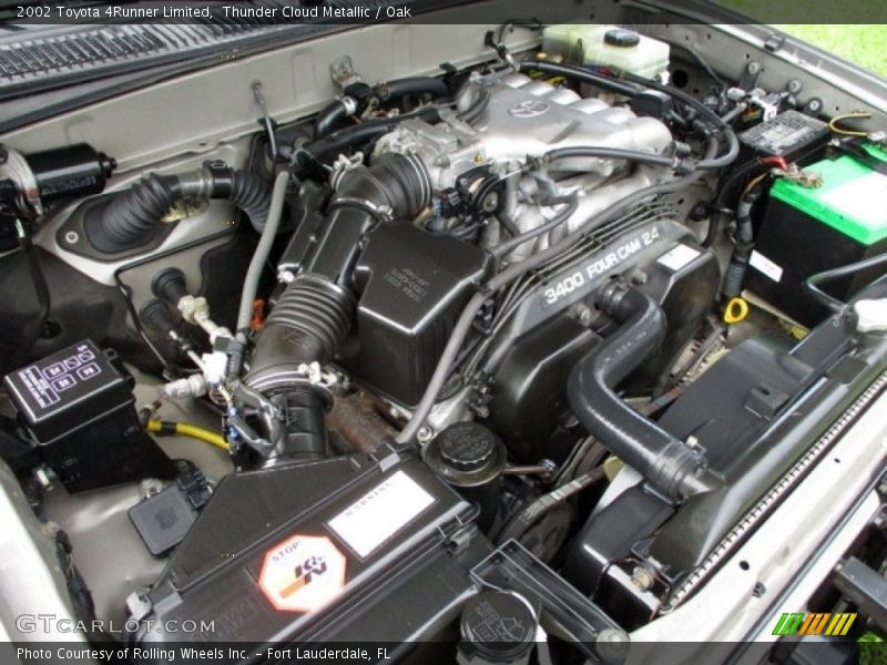 Thunder Cloud Metallic / Oak 2002 Toyota 4Runner Limited