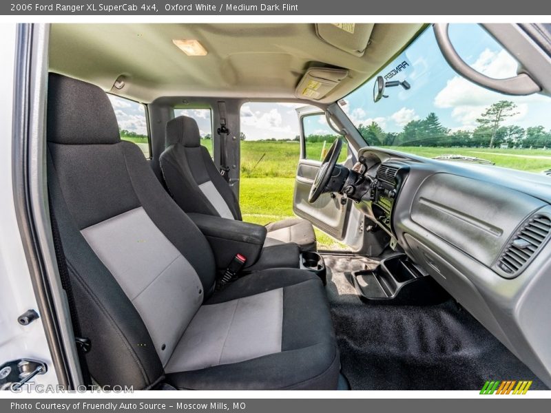 Oxford White / Medium Dark Flint 2006 Ford Ranger XL SuperCab 4x4