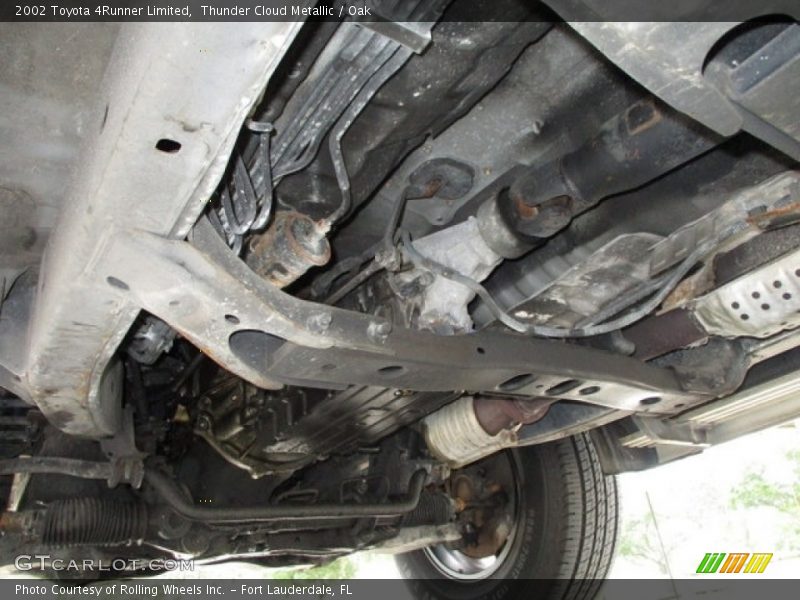 Thunder Cloud Metallic / Oak 2002 Toyota 4Runner Limited