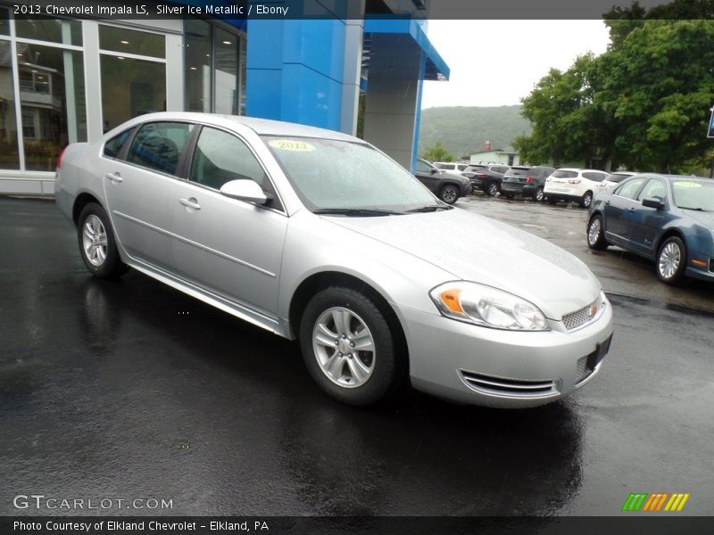 Silver Ice Metallic / Ebony 2013 Chevrolet Impala LS