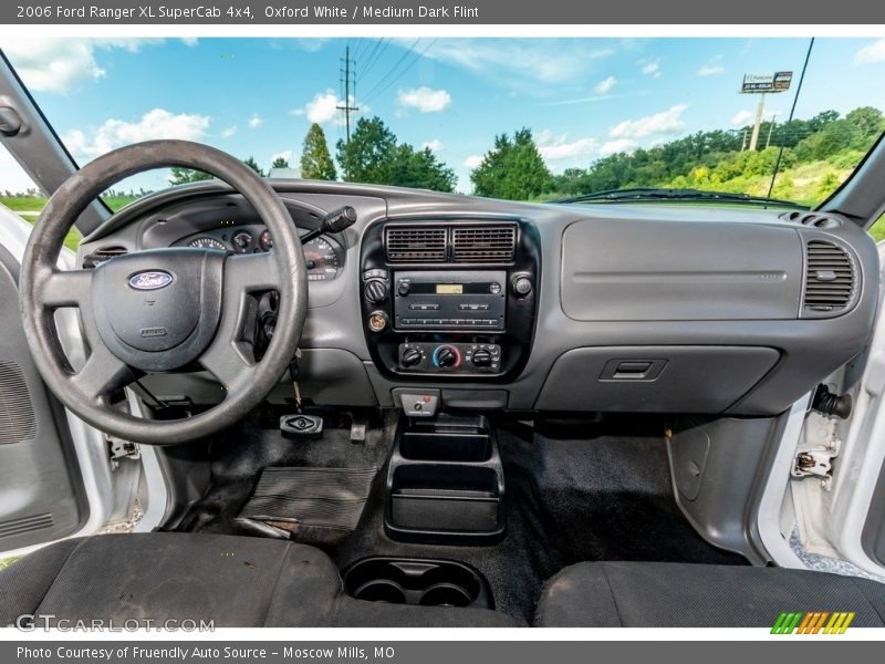Oxford White / Medium Dark Flint 2006 Ford Ranger XL SuperCab 4x4