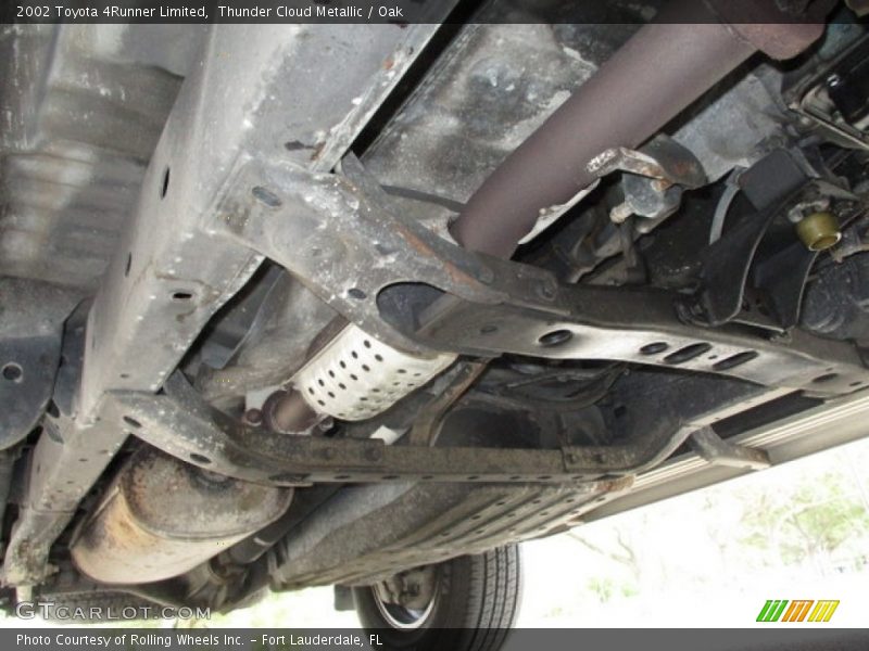 Thunder Cloud Metallic / Oak 2002 Toyota 4Runner Limited