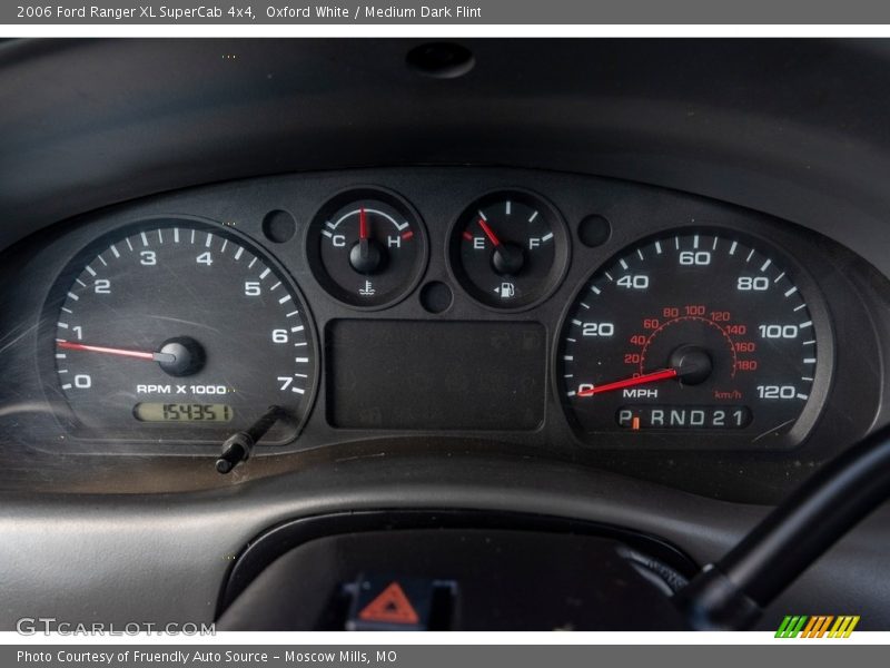 Oxford White / Medium Dark Flint 2006 Ford Ranger XL SuperCab 4x4