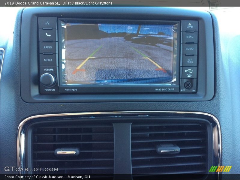 Billet / Black/Light Graystone 2019 Dodge Grand Caravan SE