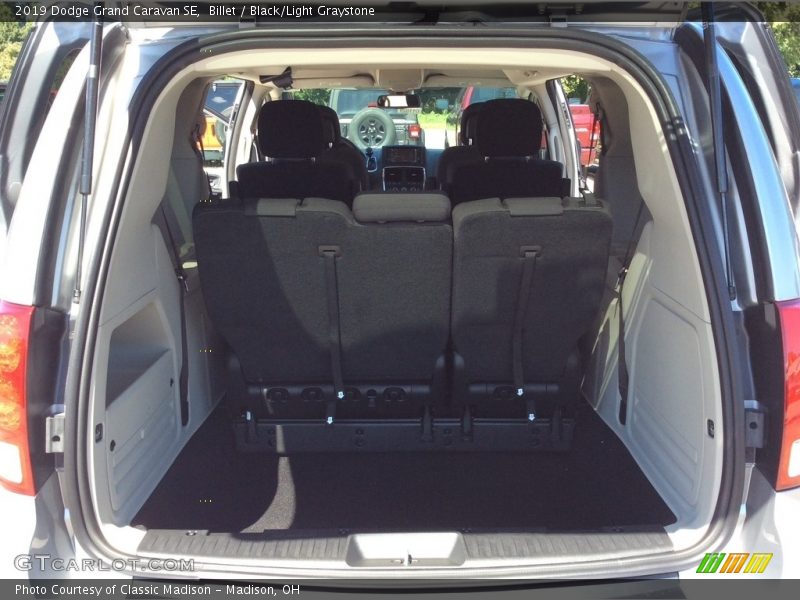 Billet / Black/Light Graystone 2019 Dodge Grand Caravan SE