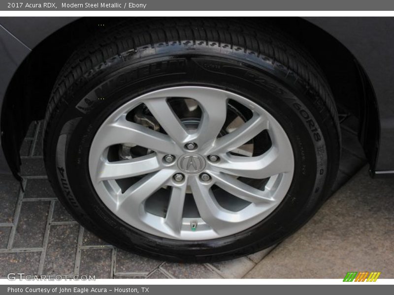 Modern Steel Metallic / Ebony 2017 Acura RDX