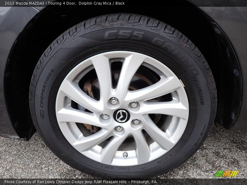 Dolphin Gray Mica / Black 2013 Mazda MAZDA3 i Touring 4 Door