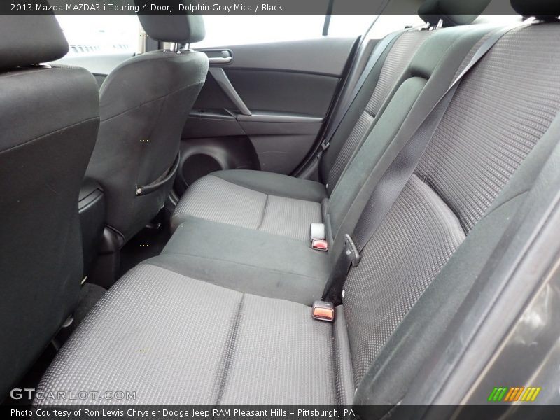 Dolphin Gray Mica / Black 2013 Mazda MAZDA3 i Touring 4 Door