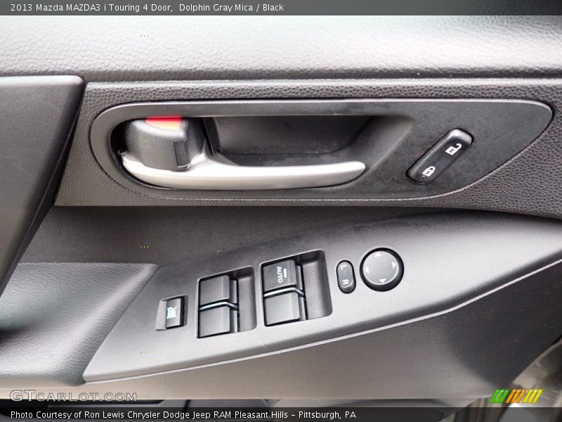 Dolphin Gray Mica / Black 2013 Mazda MAZDA3 i Touring 4 Door