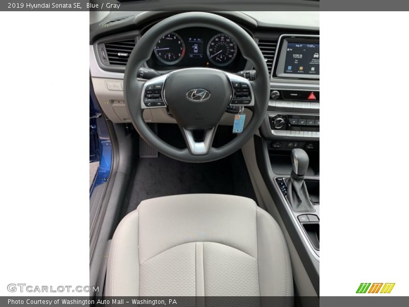 Blue / Gray 2019 Hyundai Sonata SE