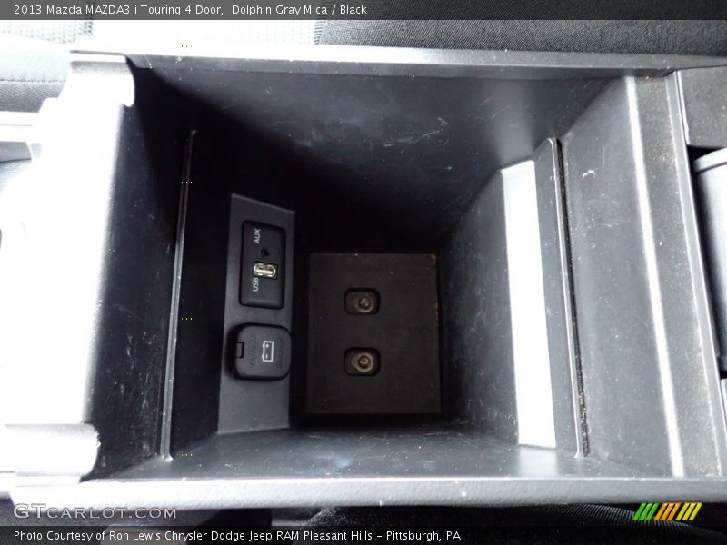 Dolphin Gray Mica / Black 2013 Mazda MAZDA3 i Touring 4 Door