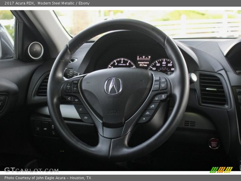 Modern Steel Metallic / Ebony 2017 Acura RDX